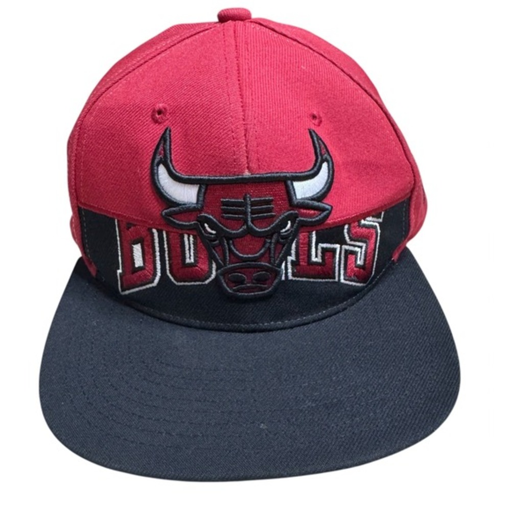 Mitchell & Ness Chicago Bulls‎ Snapback Hat Flat Bill